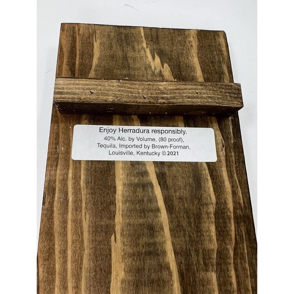 Tequila Herradura Tequila Tasting Tray Shots Wood Bar Chalk Man Cave NEW - Picture 6 of 10